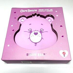 Care Bears Share Bear Led Compact Mirror-New in the Box